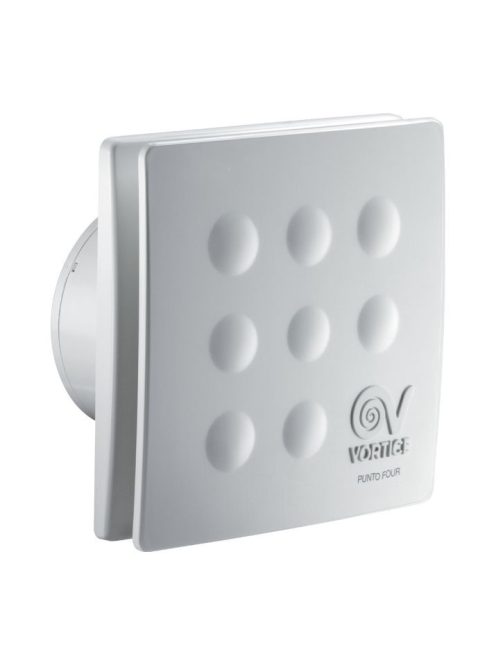 Vortice Punto Four MFO 90/3,5" Wc- fürdőszoba axiális ventilátor, 90mm-es csonkkal 