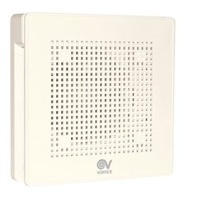   Vortice ME 120/5" LL TP Punto Evo PRÉMIUM fehér színű fürdőszoba, wc ventilátor időkapcsolóval, állítható előkésleltetéssel, 2 fordulattal