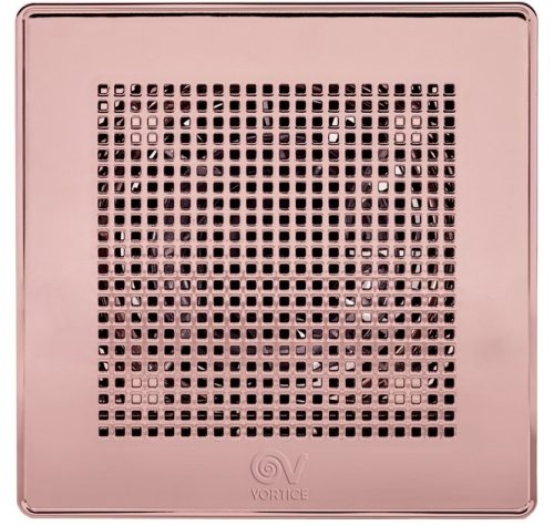 Vortice ME 100/4" LL T Punto Evo PRÉMIUM rózsa-arany színű fürdőszoba, wc ventilátor, időkapcsolóval, IP45
