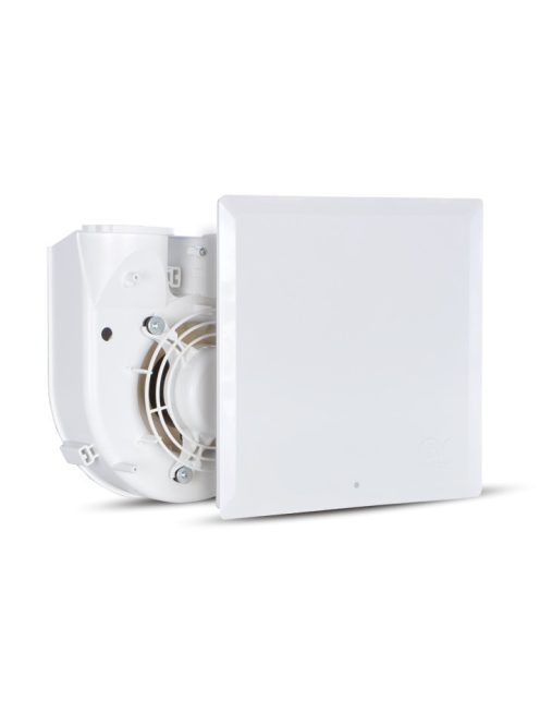 Vortice Quadro EVO QE 60/35 LL kétfordulatú ventilátor egység, G2 szűrővel, IP45 védettséggel, wc-be, fürdőszobába, társasházakba