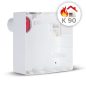 Vortice Quadro EVO QE 60 LL TP HCS ventilátor egység, PÁRAÉRZÉKELŐVEL, G2 szűrővel, IP45 védettséggel, wc-be, fürdőszobába, társasházakba