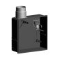 Vortice Quadro EVO QE 100/60/35 LL TP HCS radiális ventilátoregység előlappal, 3 fordulattal, páraérzékelővel, állítható előkésleltetéssel és utánfutással, G2 szűrővel, IP45