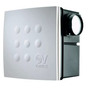   Vortice Micro 100 I radiális ventilátor süllyesztett házzal, 2 év garanciával