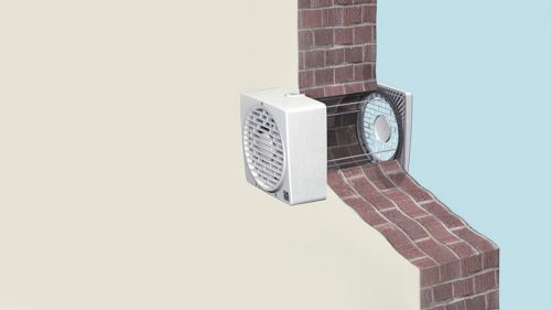 Vortice Vario 150/6 AR LL S ablakventilátor, megfordítható szállítási iránnyal
