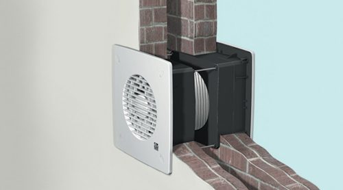 Vortice Vario 150/6 ARI LL S süllyesztett házas ablakventilátor, megfordítható szállítási iránnyal
