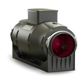   Vortice Lineo Quiet 125 T műanyagházas félradiális hangcsillapított csőventilátor időkapcsolóval
