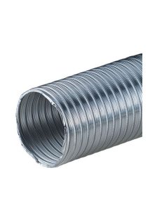 Félmerev aluminium cső NA080/1m