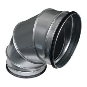   Awenta BL500/90 fém szeletes könyök idom, gumitömítéssel