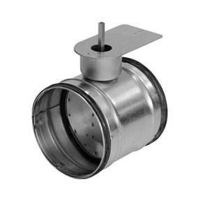   Awenta Fém légtömör pillangó szelep, motoros mozgatáshoz, NA250 csonkátmérővel, gumitömítéssel