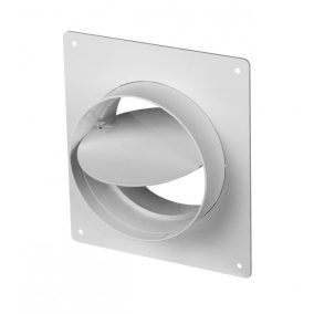   Awenta KO100-27/22 légtechnikai műanyag takarólemez visszacsapó szeleppel