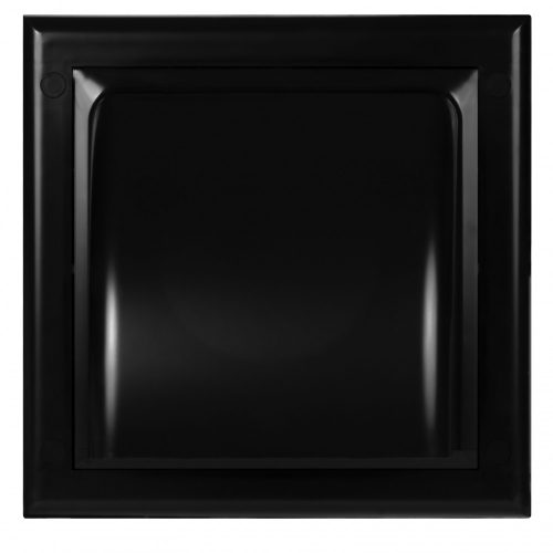 Awenta KO150-30CZ légtechnikai műanyag ereszelem fekete színben