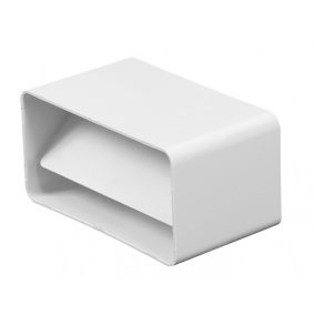   Awenta KP120-22 lapos légcsatorna 60x120 mm csőtoldó idom visszacsapó szeleppel