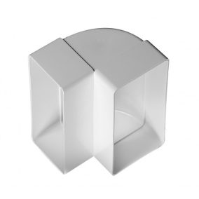   Awenta KP120-25 lapos légcsatorna 60x120 mm 90-fok függőleges könyök idom