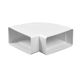   Awenta KP75-24/90 lapos légcsatorna 75X150 mm 90-fok vízszintes könyök idom