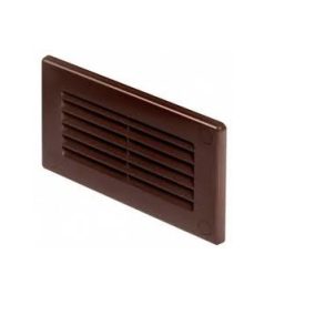   Awenta KP75-30BR lapos légcsatorna 75X150 mm végrács, barna színben