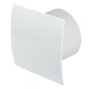    System+ ventilátor, fürdőszobába, mellékhelyiségbe, műanyag fehér előlappal