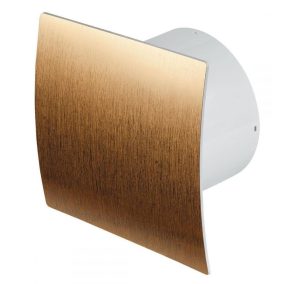   System+  ventilátor, fürdőszobába, mellékhelyiségbe, arany előlappal, páraérzékelővel, időkapcsolóval