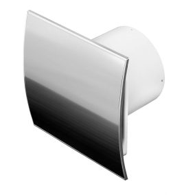   System+  ventilátor, fürdőszobába, mellékhelyiségbe, inox előlappal, időkapcsolóval