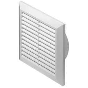   Awenta T61 négyszögletes fali rács 170X170, rovarhálóval, fehér színben NA100