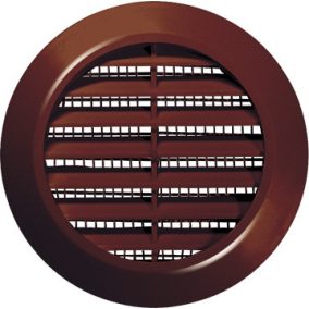   Awenta T74BR bútor, ajtórács rovarhálóval, barna színben NA60