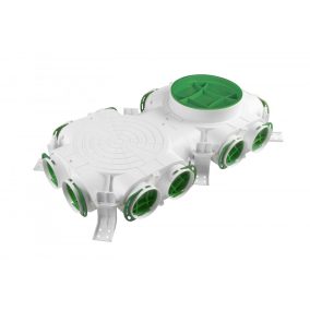   Awenta PRO VCB160-12 antibakteriális műanyag osztódoboz 75 mm-es rendszerekhez