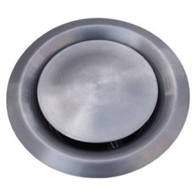   Awenta INOX fém légszelep, NA150 csonkátmérővel, szerelőhüvellyel